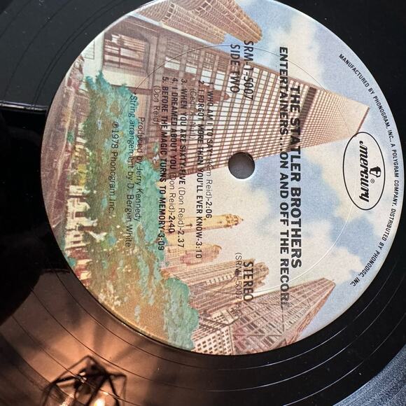 The Statler Bros. Entertainers On & Off The Record 1978 - Picture 4 of 7